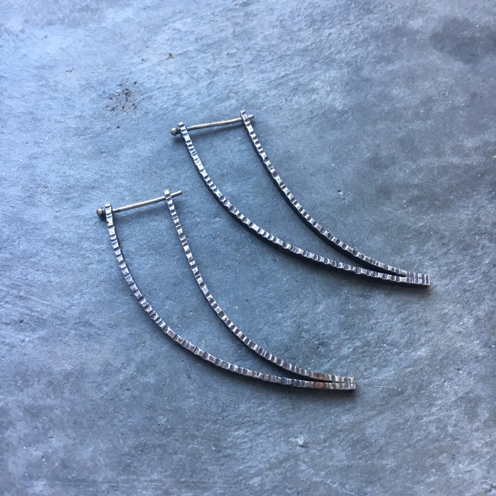 Metal Work Earrings